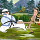 Illustration for article titled Check out the best moments from emEureka/ems amazing animated Christmas special!